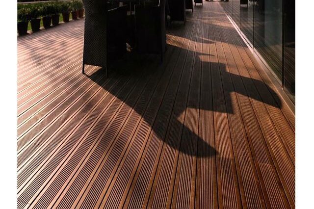 bamboo non-slip outdoor flooring panels