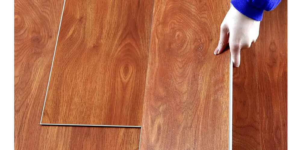 Bamboo flooring with click-lock