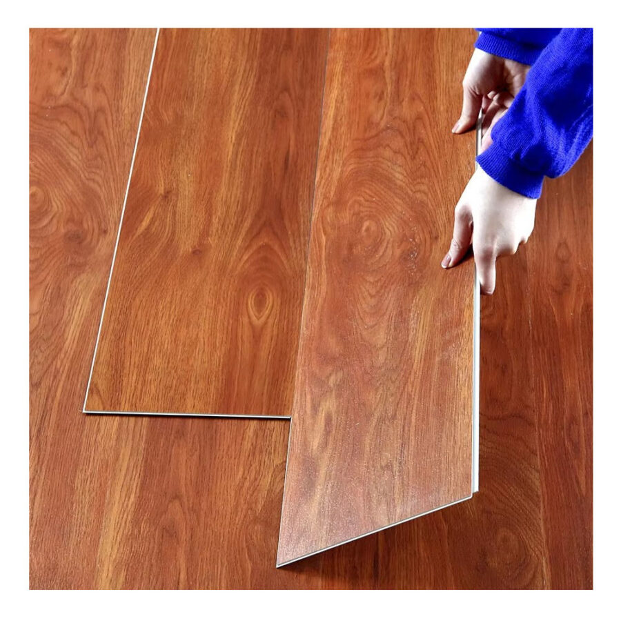 Bamboo flooring with click-lock