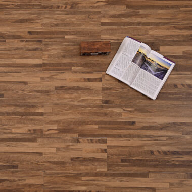 Bamboo flooring with click-lock