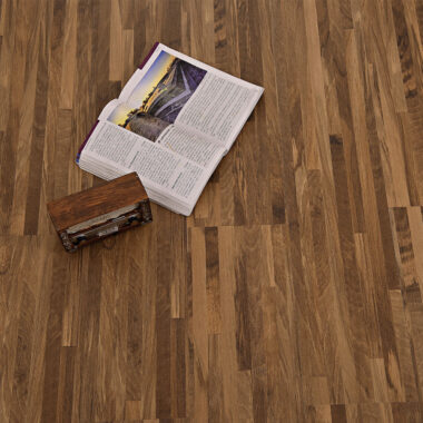 Bamboo flooring with click-lock
