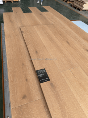 Engineered Flooring with Smoked Finish