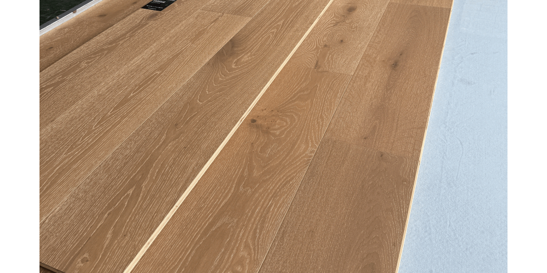 Engineered Flooring with Smoked Finish