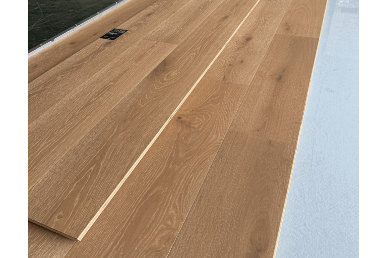 Engineered Flooring with Smoked Finish