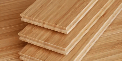 Natural bamboo flooring parquet