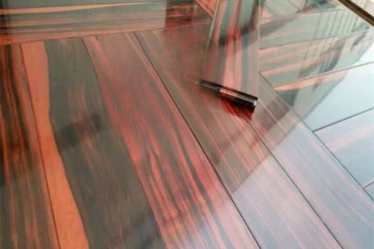 Premium African Ebony Hardwood Flooring – Smooth UV Finish (4) Hardwood Solid Wood Flooring UV Finish