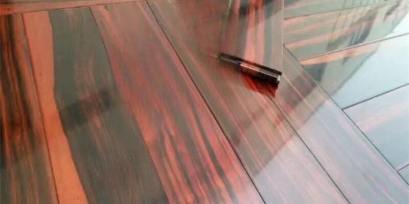 Premium African Ebony Hardwood Flooring – Smooth UV Finish (4) Hardwood Solid Wood Flooring UV Finish